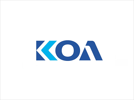 KOA CORPORATION.　Maker logo
