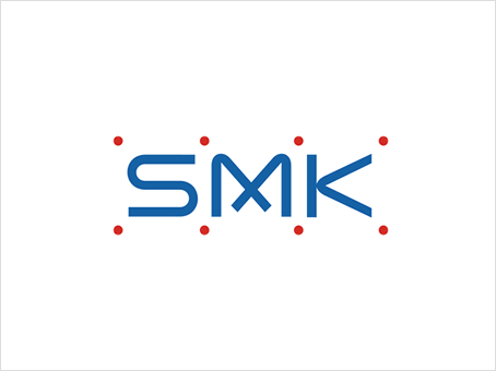 SMK Corporation.　Maker logo